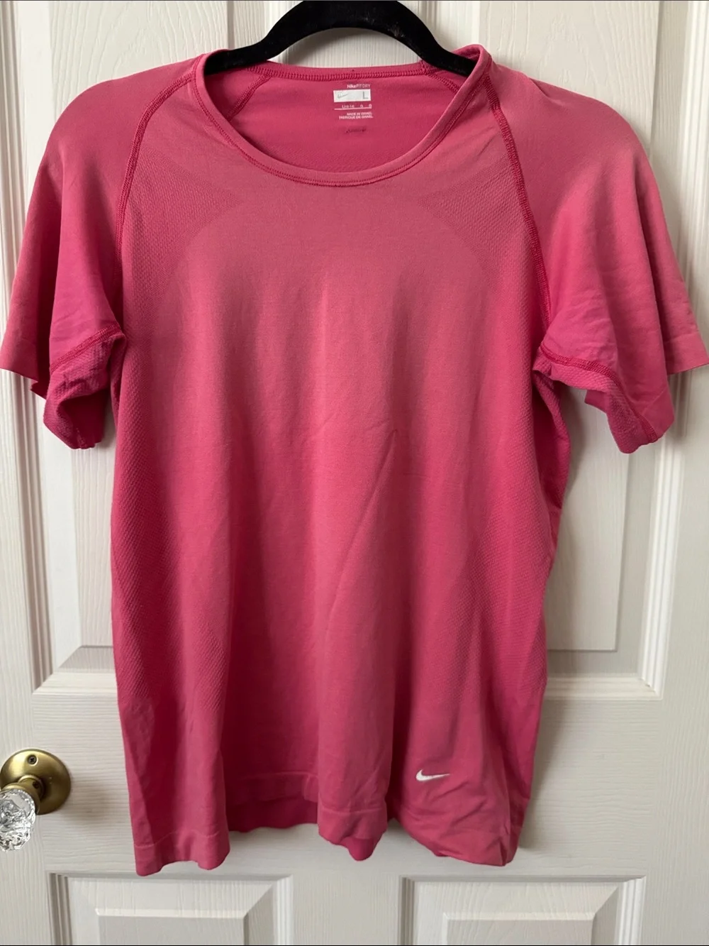 Nike Women's Hot Pink Short Sleeve Performance Tee